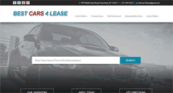 Desktop Screenshot of bestcars4lease.com